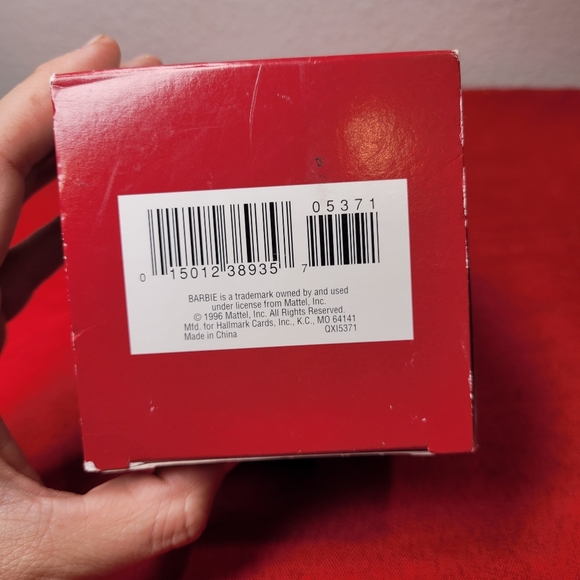 Vintage 1996 Hallmark keepsake holiday Barbie Christmas ornament limited edition - Picture 8 of 8